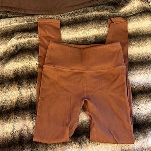 Fabletics womens xs ribbed leggings